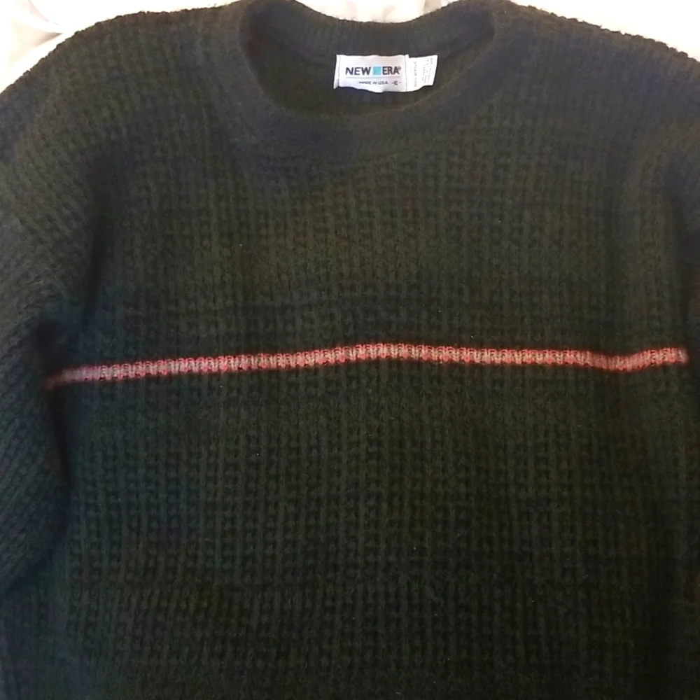 Made In USA Chunky Fisherman Sweater Oversized Knit Coastal Y2K 90s Style 🇺🇦